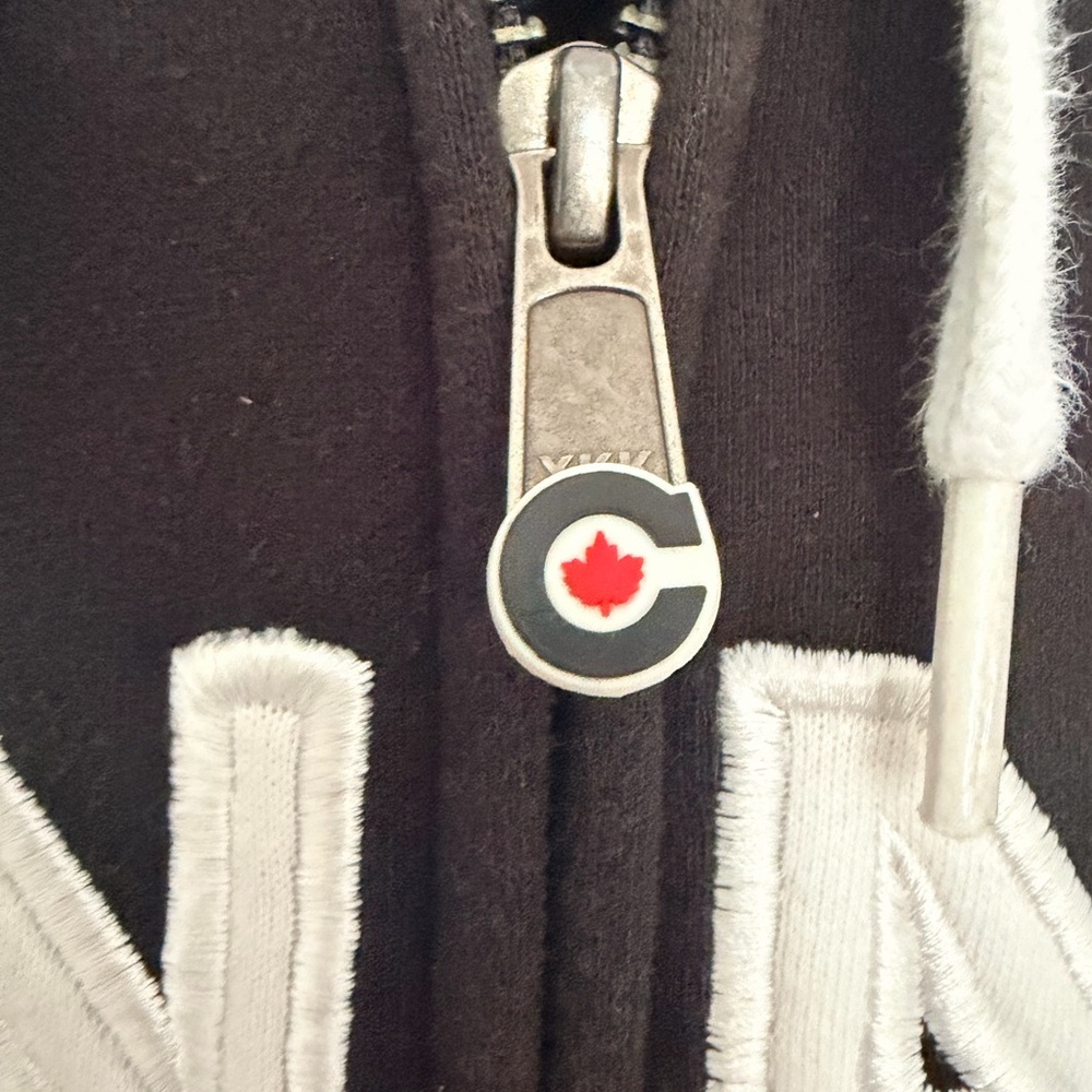 HBC Vancouver 2010 Winter Olympics Team Canada Black Men's Sweater - Picture 4 of 7